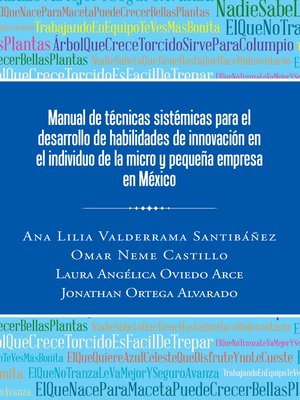 cover image of Manual De Técnicas Sistémicas Para El Desarrollo De Habilidades De Innovación En El Individuo De La Micro Y Pequeña Empresa En México